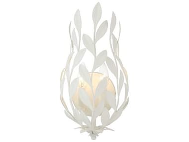 Crystorama Broche 2-Light Matte White Wall Sconce CRY561MT