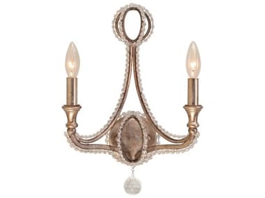 Crystorama Garland 2 - Light Wall Sconce CRY6762DT