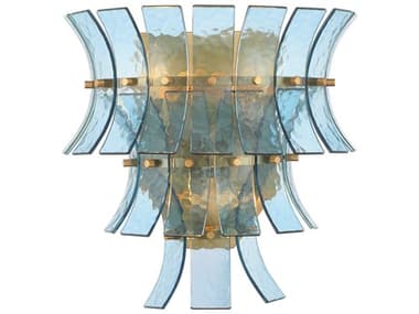 Crystorama Abigail 3-Light Aged Brass Wall Sconce CRYABI2002AGBL