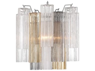 Crystorama Addis 2-Light Polished Chrome Wall Sconce CRYADD303CH