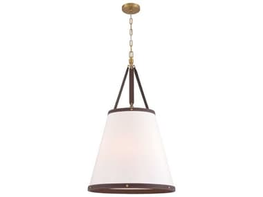 Crystorama Callahan 6-Light Luxe Gold Pendant CRYCAL2406LG