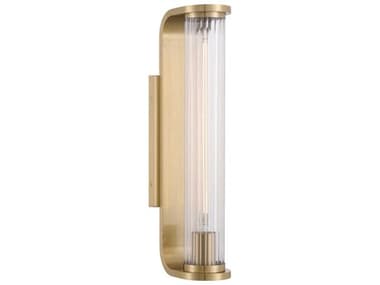 Crystorama Jarvis 1-Light Aged Brass Wall Sconce CRYJAR2301AG