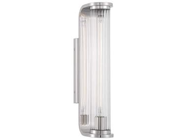 Crystorama Jarvis 1-Light Polished Nickel Wall Sconce CRYJAR2301PN