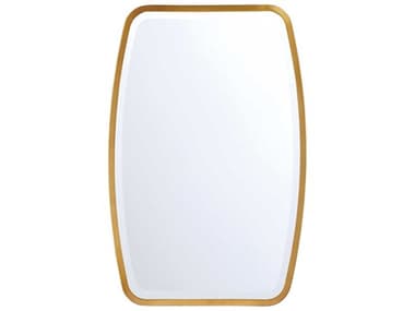 Crystorama Lindee Antique Gold Wall Mirror Rectangular CRYLINM400GA