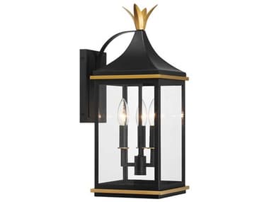 Crystorama Simpson 3-Light Outdoor Wall Light CRYSIM801MKTG