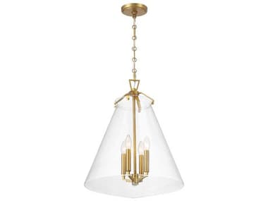 Crystorama Voss 4-Light Luxe Gold Pendant CRYVSS7018LG