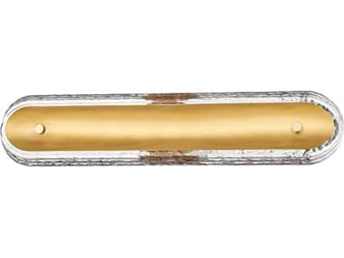 Corbett Lighting Macau 5" Wide 1-Light Vintage Brass LED Vanity Light CT42224VB