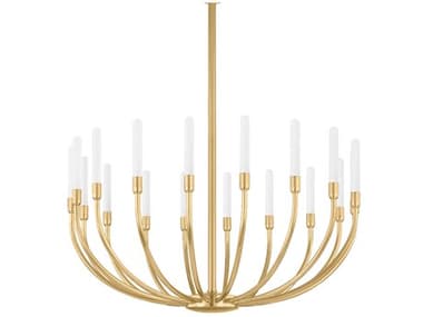 Corbett Lighting Amalthea 18-Light Vintage Brass Chandelier CT48128VB