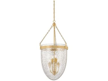 Corbett Lighting Angus 4-Light Vintage Brass Pendant CT48716VB