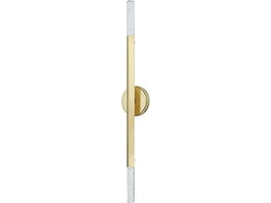 Corbett Lighting Strasbourg 2-Light Vintage Brass Wall Sconce CT50102VB