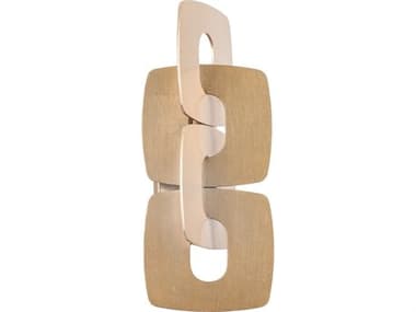 Corbett Lighting Trentino 2-Light Stria Gold Leaf Wall Sconce CT51402SGL