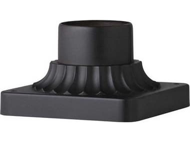 CWI Lighting Granville Black Pier Mount Base CWI0412B