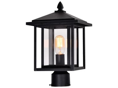 CWI Lighting Crawford 1-Light Outdoor Post Light CWI0417PT91101