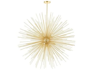 CWI Lighting Savannah 14-Light Gold Leaf Sputnik Pendant CWI1034P4014620