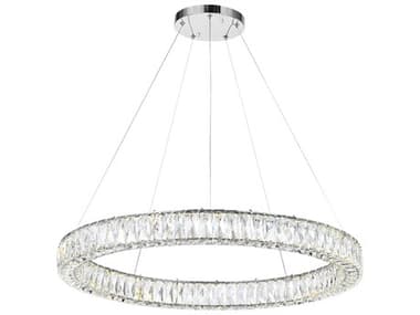 CWI Lighting Madeline Chrome Round Pendant CWI1044P32601R1C