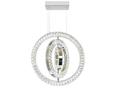 CWI Lighting Celina Chrome Pendant CWI1046P203601