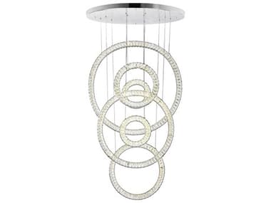 CWI Lighting Celina Chrome Pendant CWI1046P346601