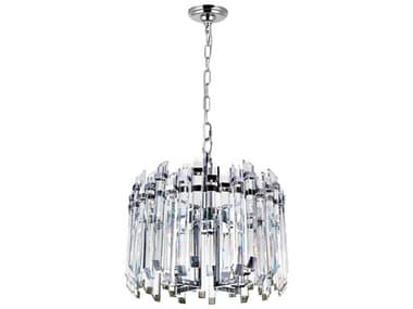 CWI Lighting Henrietta 4-Light Chrome Chandelier CWI1065P164601