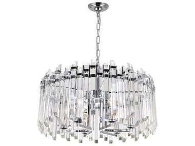 CWI Lighting Henrietta 6-Light Chrome Chandelier CWI1065P246601