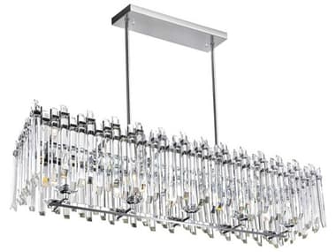 CWI Lighting Henrietta 10-Light Chrome Island Pendant CWI1065P4710601RC