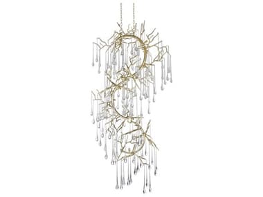 CWI Lighting Anita 12-Light Gold Leaf Chandelier CWI1094P2612620