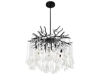 CWI Lighting Anita 6-Light Black Chandelier CWI1094P266101