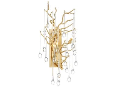 CWI Lighting Anita 3-Light Gold Leaf Vanity Light CWI1094W113620