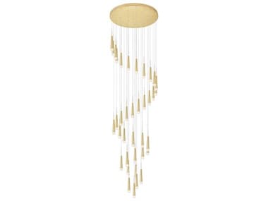 CWI Lighting Andes Satin Gold Pendant CWI1103P4036602