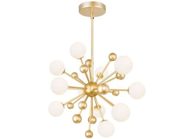 CWI Lighting Element 11-Light Sun Gold Globe Sputnik Pendant CWI1125P2411268