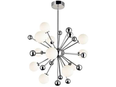 CWI Lighting Element 11-Light Polished Nickel Globe Sputnik Pendant CWI1125P2411613