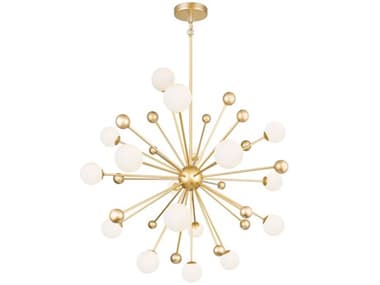 CWI Lighting Element 17-Light Sun Gold Globe Sputnik Pendant CWI1125P3917268