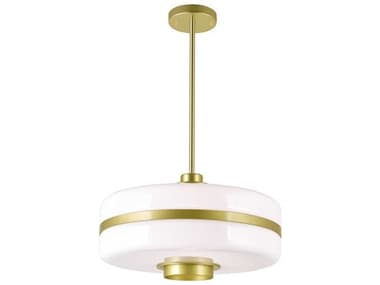 CWI Lighting Elementary 1-Light Pearl Gold Pendant CWI1143P161270