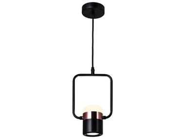 CWI Lighting Moxie Black Cylinder Mini Pendant CWI1147P61101