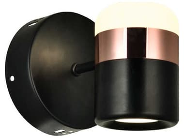 CWI Lighting Moxie Black Wall Sconce CWI1147W51101