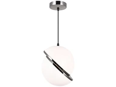 CWI Lighting Gemini 1-Light Polished Nickel Globe Mini Pendant CWI1148P101613