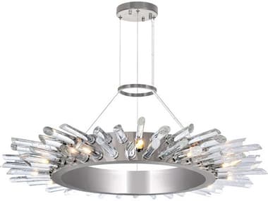 CWI Lighting Thorns 12-Light Polished Nickel Chandelier CWI1170P3212613