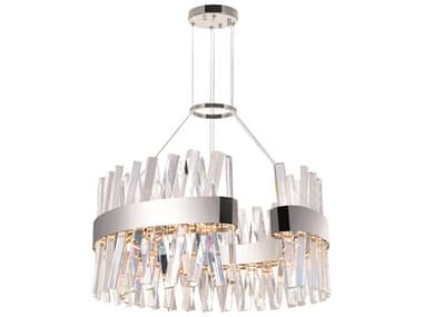 CWI Lighting Glace Chrome Round Pendant CWI1220P24601C