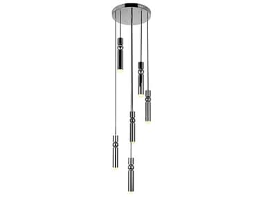 CWI Lighting Chime Polished Nickel Linear Pendant CWI1225P166613