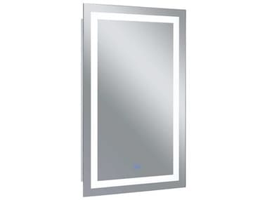 CWI Lighting Abril White Rectangular Wall Mirror CWI1232W3049A