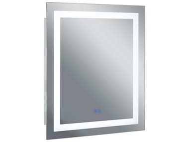 CWI Lighting Abril White Square Wall Mirror CWI1232W3636A