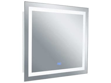 CWI Lighting Abril White Rectangular Wall Mirror CWI1232W4036A