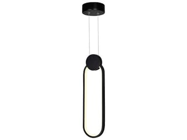 CWI Lighting Pulley Black Geometric Mini Pendant CWI1297P41101