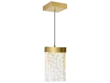 CWI Lighting Lava Brass Mini Pendant CWI1587P61624