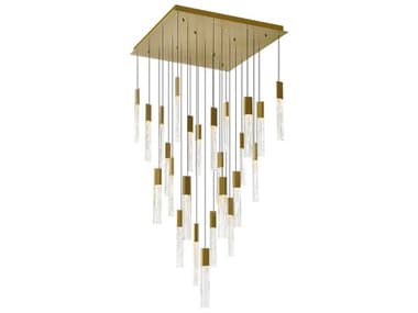 CWI Lighting Greta Brass Linear Pendant CWI1589P2825624