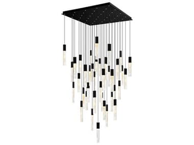 CWI Lighting Greta Black Linear Pendant CWI1589P3641101