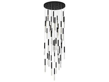 CWI Lighting Dragonswatch Black Linear Pendant CWI1703P3245101