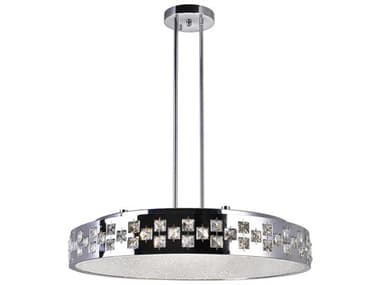 CWI Lighting Cinderella 10-Light Chrome Round Pendant CWI5073P26C