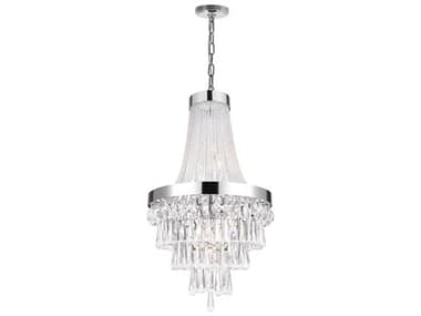 CWI Lighting Vast 7-Light Chrome Empire Chandelier CWI5078P20C