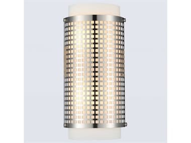 CWI Lighting Checkered 2-Light Satin Nickel Wall Sconce CWI5209W6SN