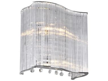 CWI Lighting Elsa 2-Light Chrome Vanity Light CWI5320W10C